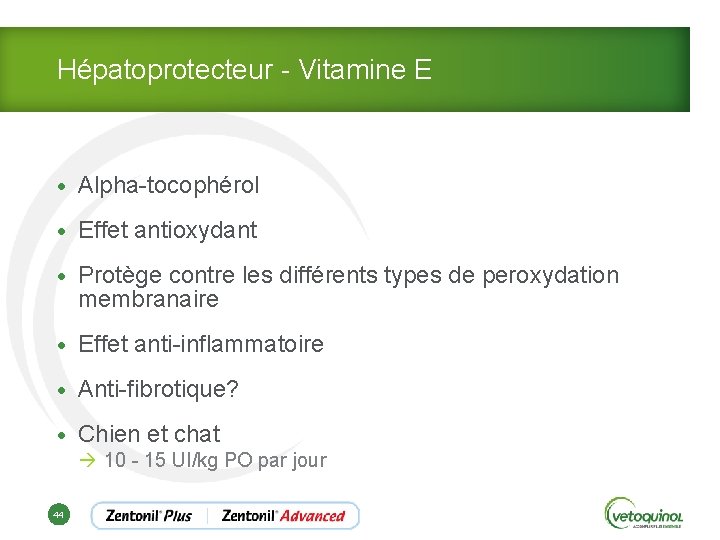 Hépatoprotecteur - Vitamine E • Alpha-tocophérol • Effet antioxydant • Protège contre les différents