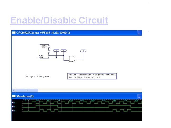 Enable/Disable Circuit 