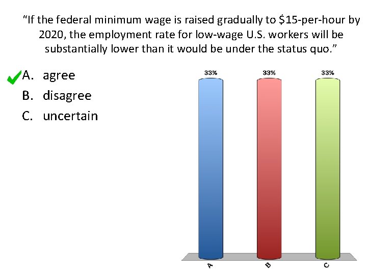 “If the federal minimum wage is raised gradually to $15 -per-hour by 2020, the