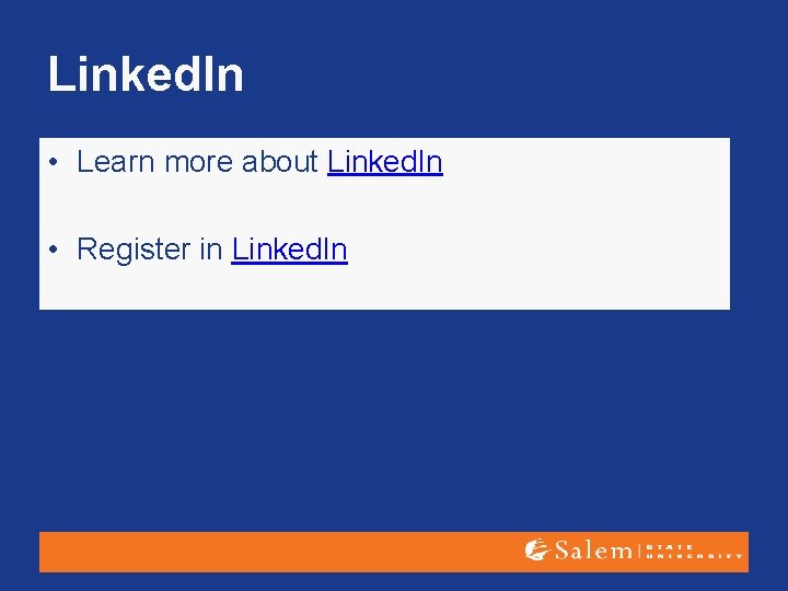 Linked. In • Learn more about Linked. In • Register in Linked. In 