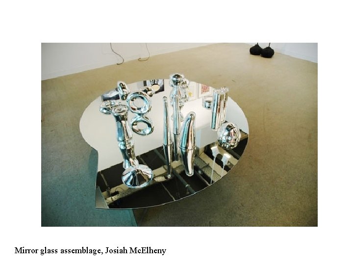 Mirror glass assemblage, Josiah Mc. Elheny 