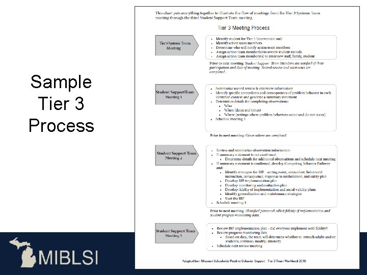 Sample Tier 3 Process 7474 