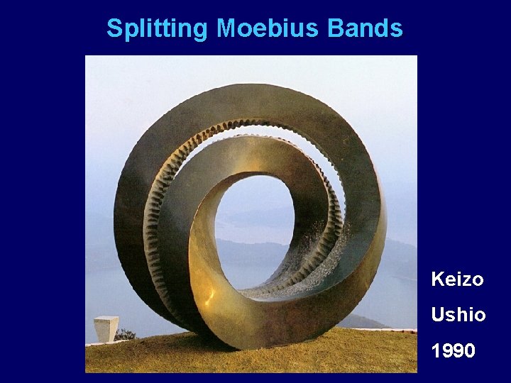 Splitting Moebius Bands Keizo Ushio 1990 