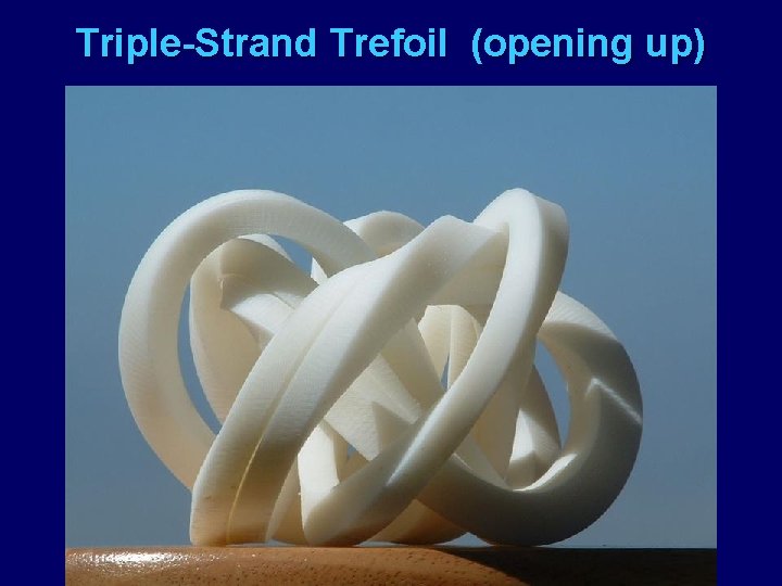 Triple-Strand Trefoil (opening up) 