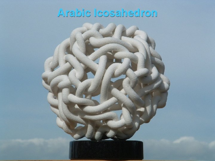 Arabic Icosahedron 