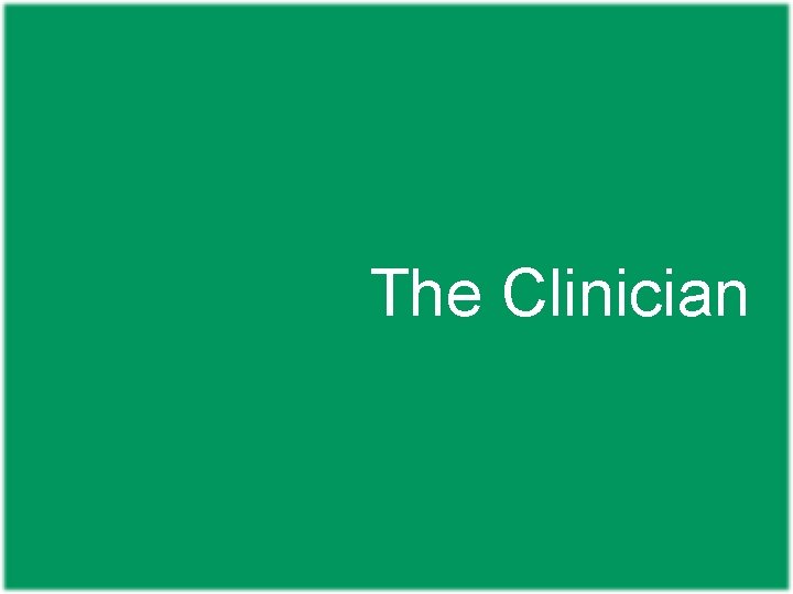 The Clinician 