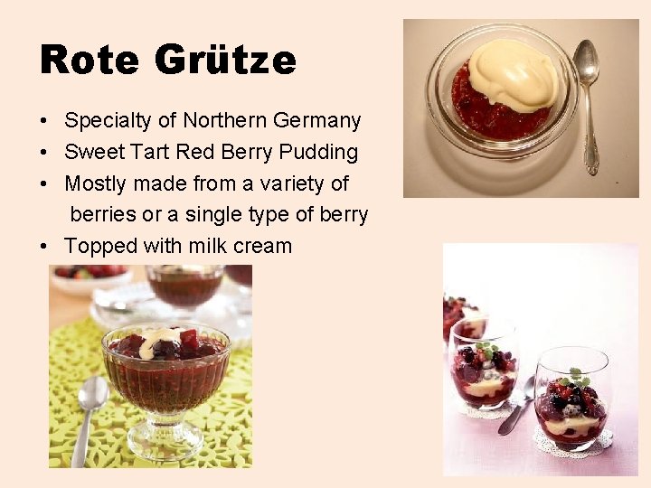 Rote Grütze • Specialty of Northern Germany • Sweet Tart Red Berry Pudding •