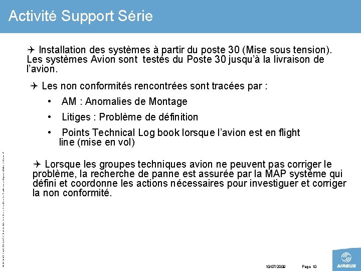 Activité Support Série Q Installation des systèmes à partir du poste 30 (Mise sous