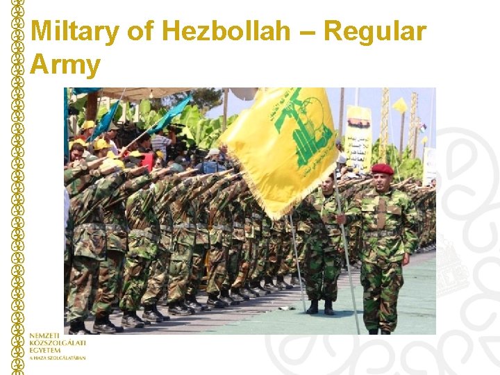 Miltary of Hezbollah – Regular Army 