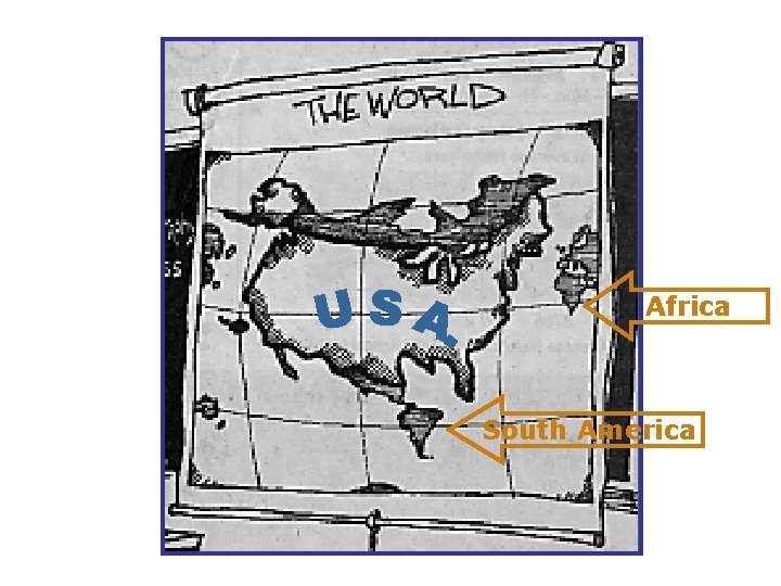 Africa South America 