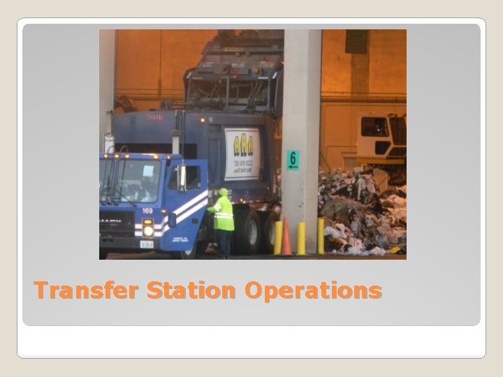Transfer Station Operations 