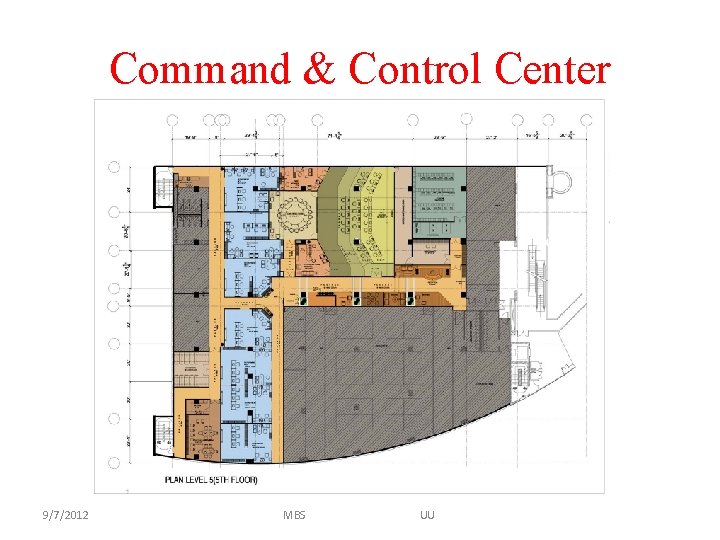 Command & Control Center 9/7/2012 MBS UU 