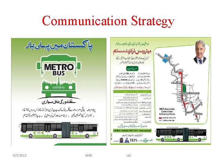 Communication Strategy 9/7/2012 MBS UU 