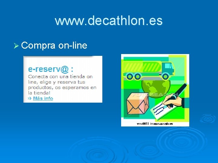 www. decathlon. es Ø Compra on-line 