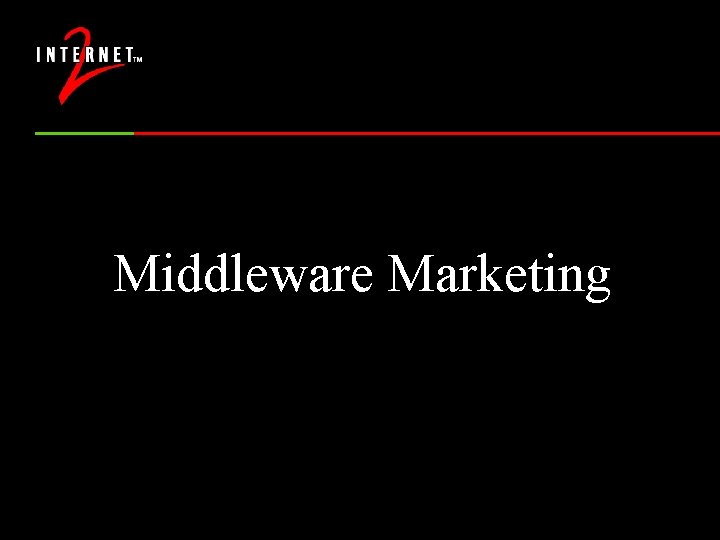 Middleware Marketing 
