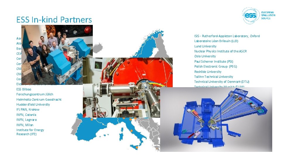 ESS In-kind Partners Aarhus University Atomki - Institute for Nuclear Research Bergen University CEA