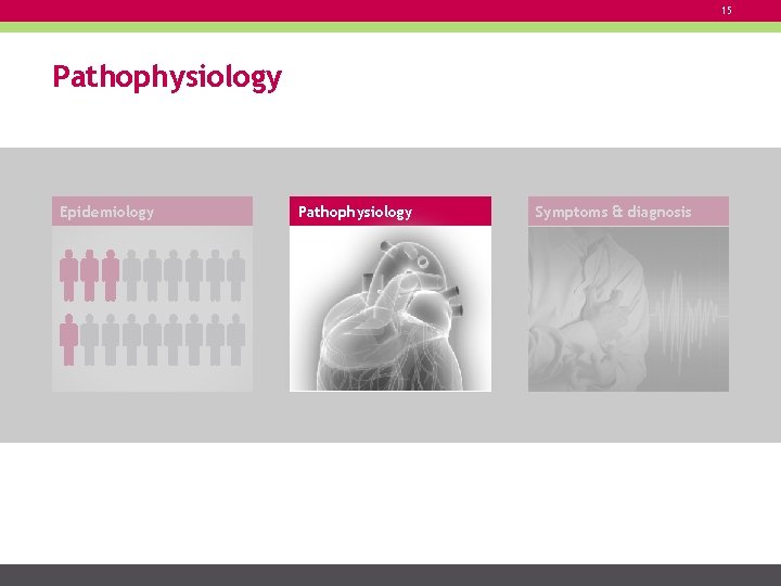 15 Pathophysiology Epidemiology Pathophysiology Symptoms & diagnosis 
