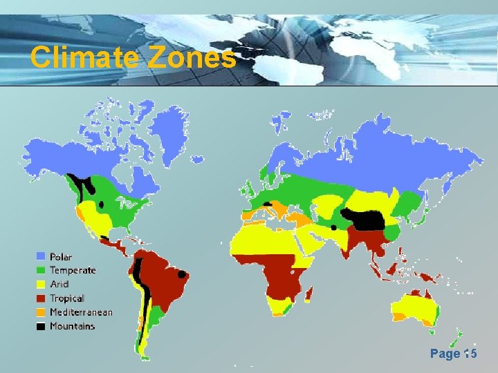 Climate Zones Page 15 