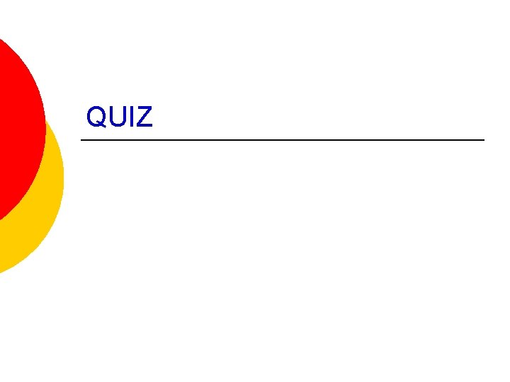 QUIZ 