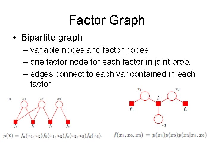 Inference in Bayesian Nets Objective calculate posterior prob
