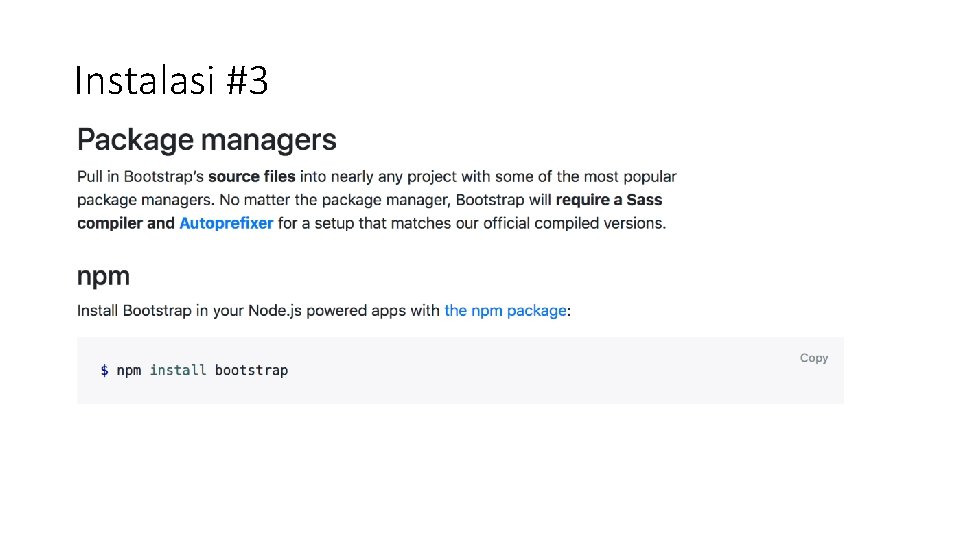 Instalasi #3 