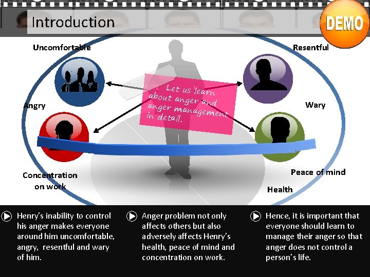 Introduction Uncomfortable Angry Resentful Let us le about ang arn er and anger ma
