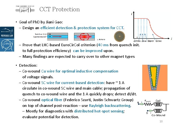 CCT Protection • Goal of Ph. D by Jiani Gao: - Design an efficient