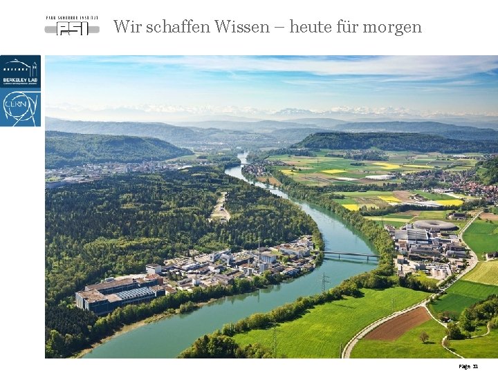 Wir schaffen Wissen – heute für morgen Page 31 