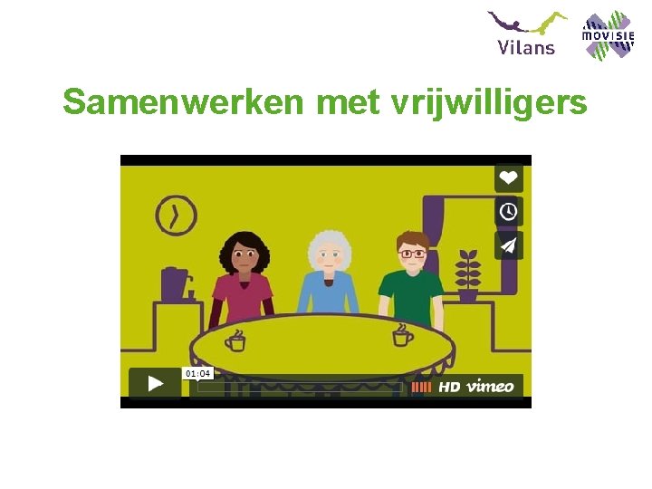 Samenwerken met vrijwilligers 