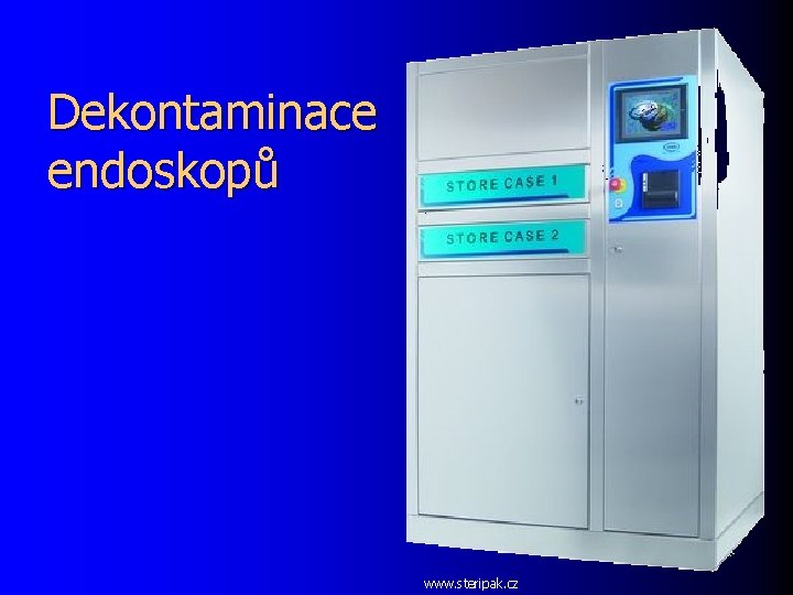 Dekontaminace endoskopů www. steripak. cz 