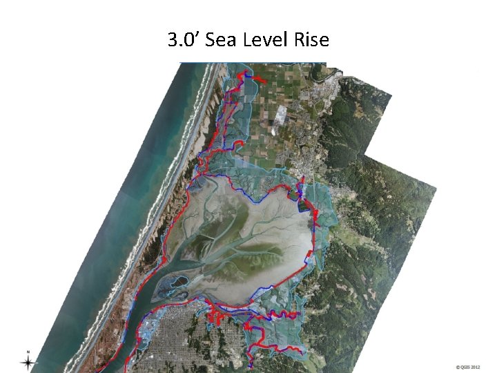 3. 0’ Sea Level Rise 