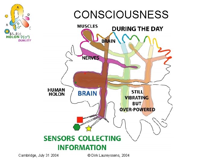 CONSCIOUSNESS Cambridge, July 31 2004 © Dirk Laureyssens, 2004 