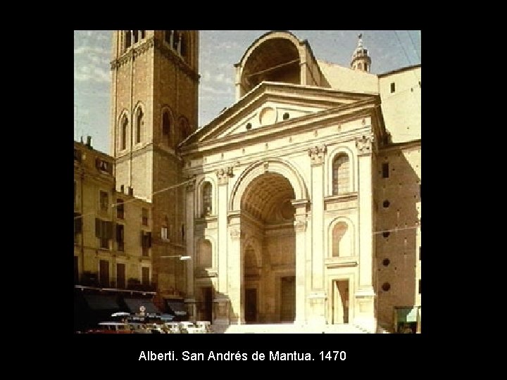 Alberti. San Andrés de Mantua. 1470 