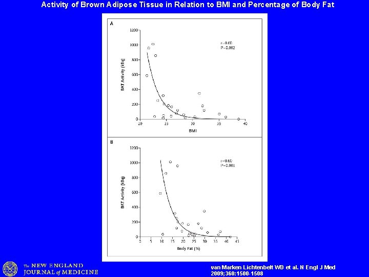 Activity of Brown Adipose Tissue in Relation to BMI and Percentage of Body Fat