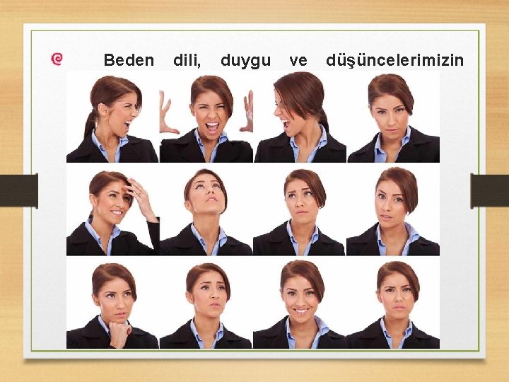 Beden dili, yansımasıdır. duygu ve düşüncelerimizin 