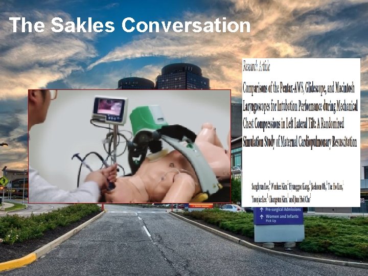 The Sakles Conversation 