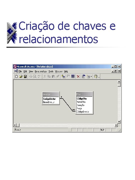 Criação de chaves e relacionamentos 