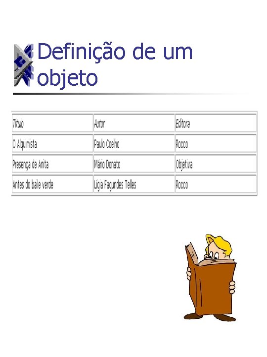 Definição de um objeto 