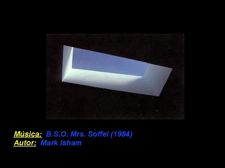 Música: B. S. O. Mrs. Soffel (1984) Autor: Mark Isham 