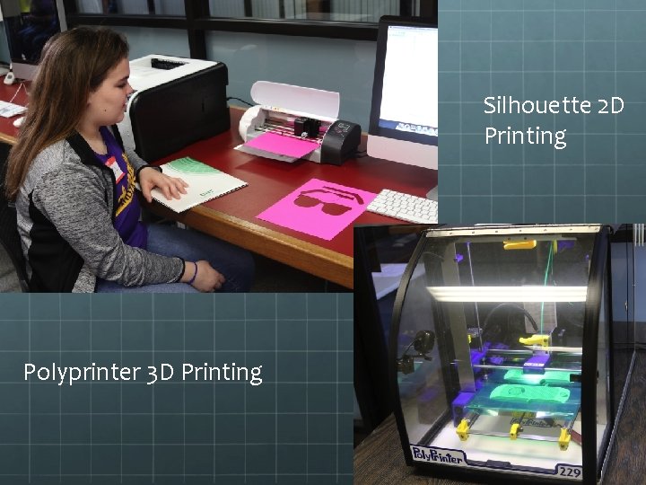 Silhouette 2 D Printing Polyprinter 3 D Printing 