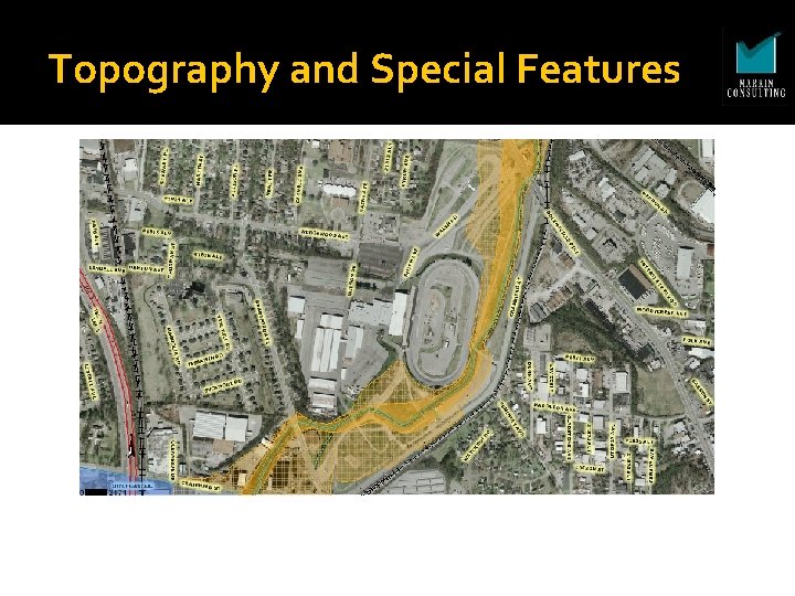 Topography and Special Features 