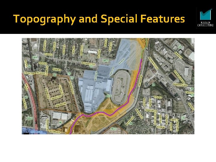 Topography and Special Features 