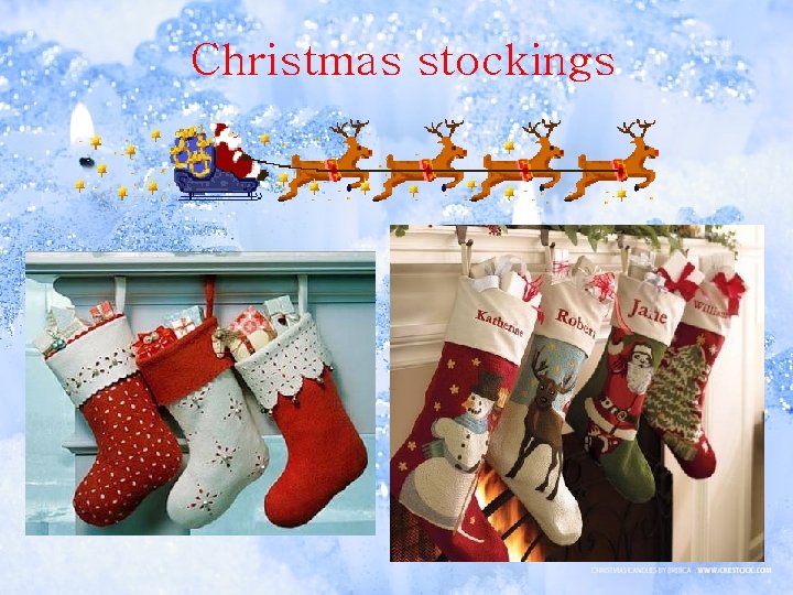 Christmas stockings 