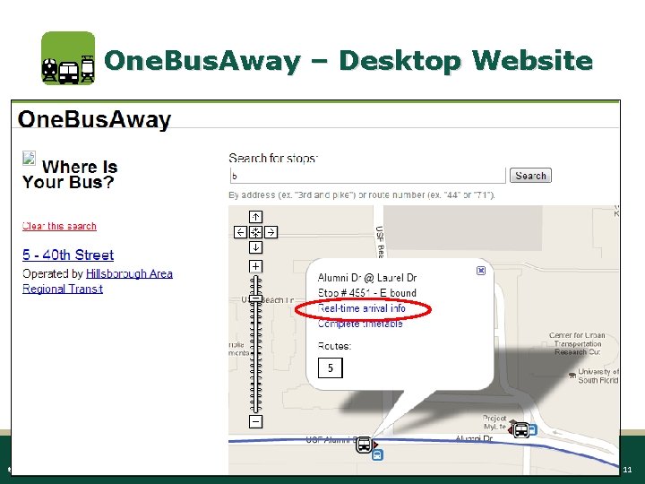 One. Bus. Away – Desktop Website 11 