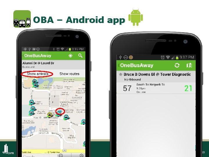 OBA – Android app 15 