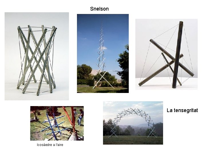 Snelson La tensegritat Icosàedre a l’aire 