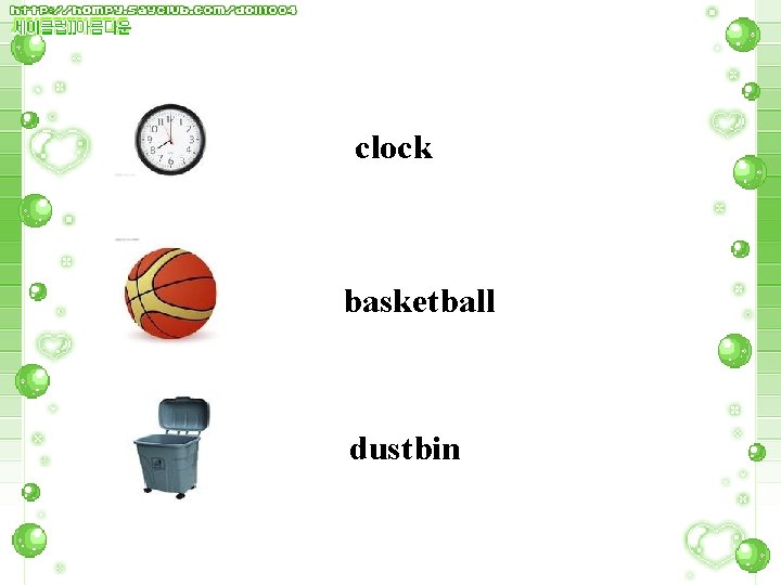 clock basketball dustbin 