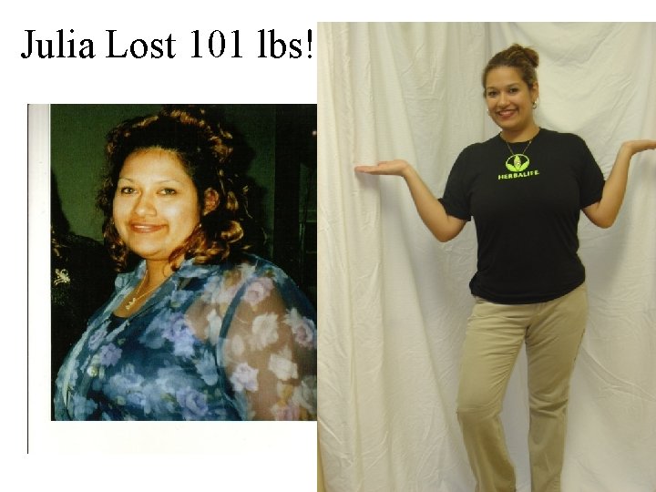 Julia Lost 101 lbs!! 