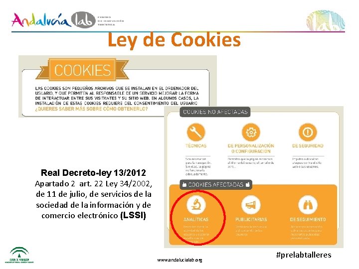 Ley de Cookies Real Decreto-ley 13/2012 Apartado 2 art. 22 Ley 34/2002, de 11