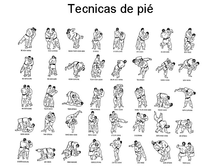 Tecnicas de pié 